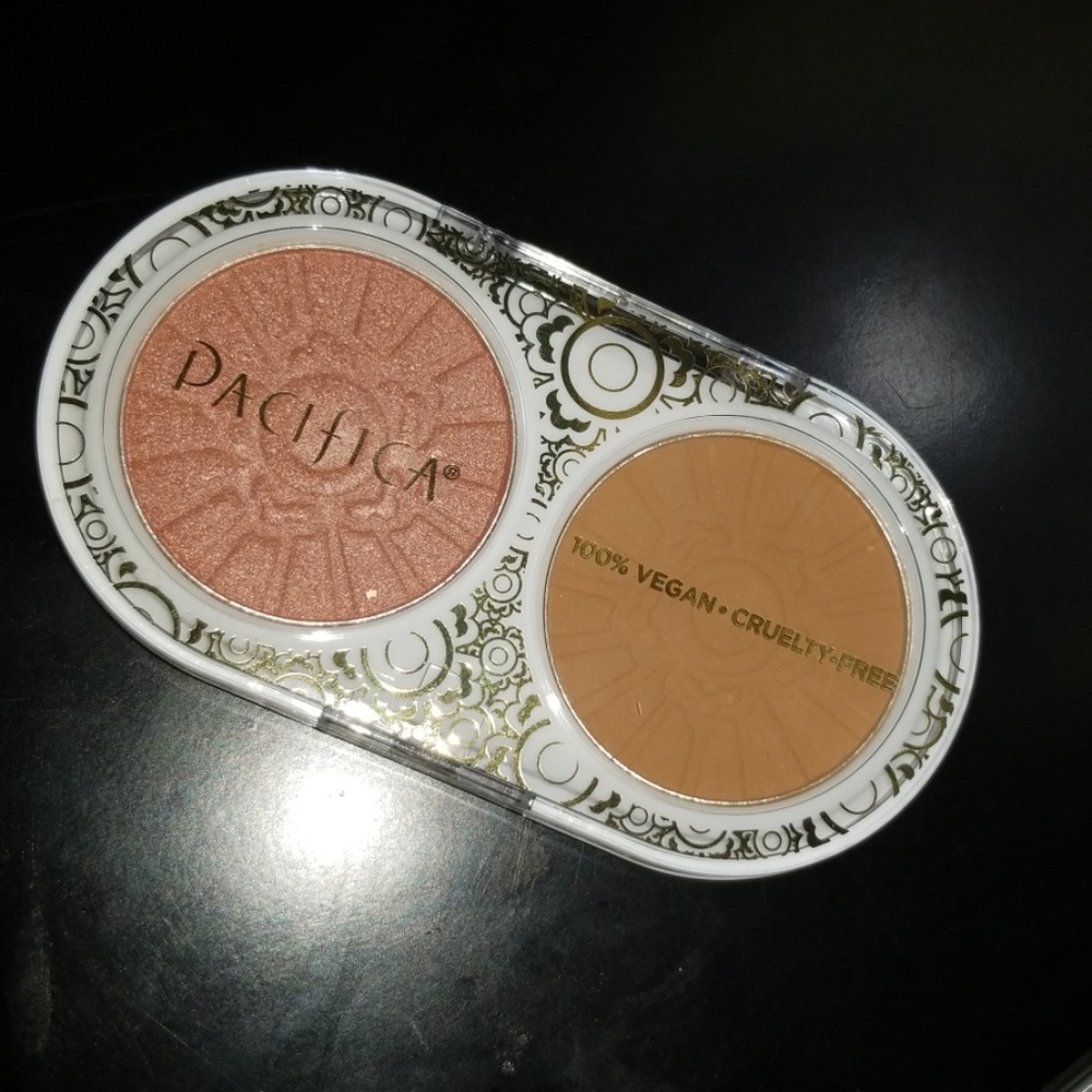Pacifica bronze blush shimmer duo